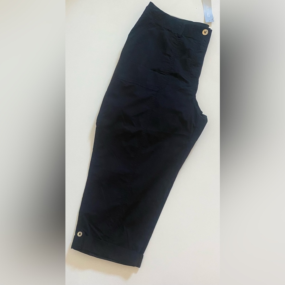 Chico's Black Capri Pants for Women Size 2.5 US 14